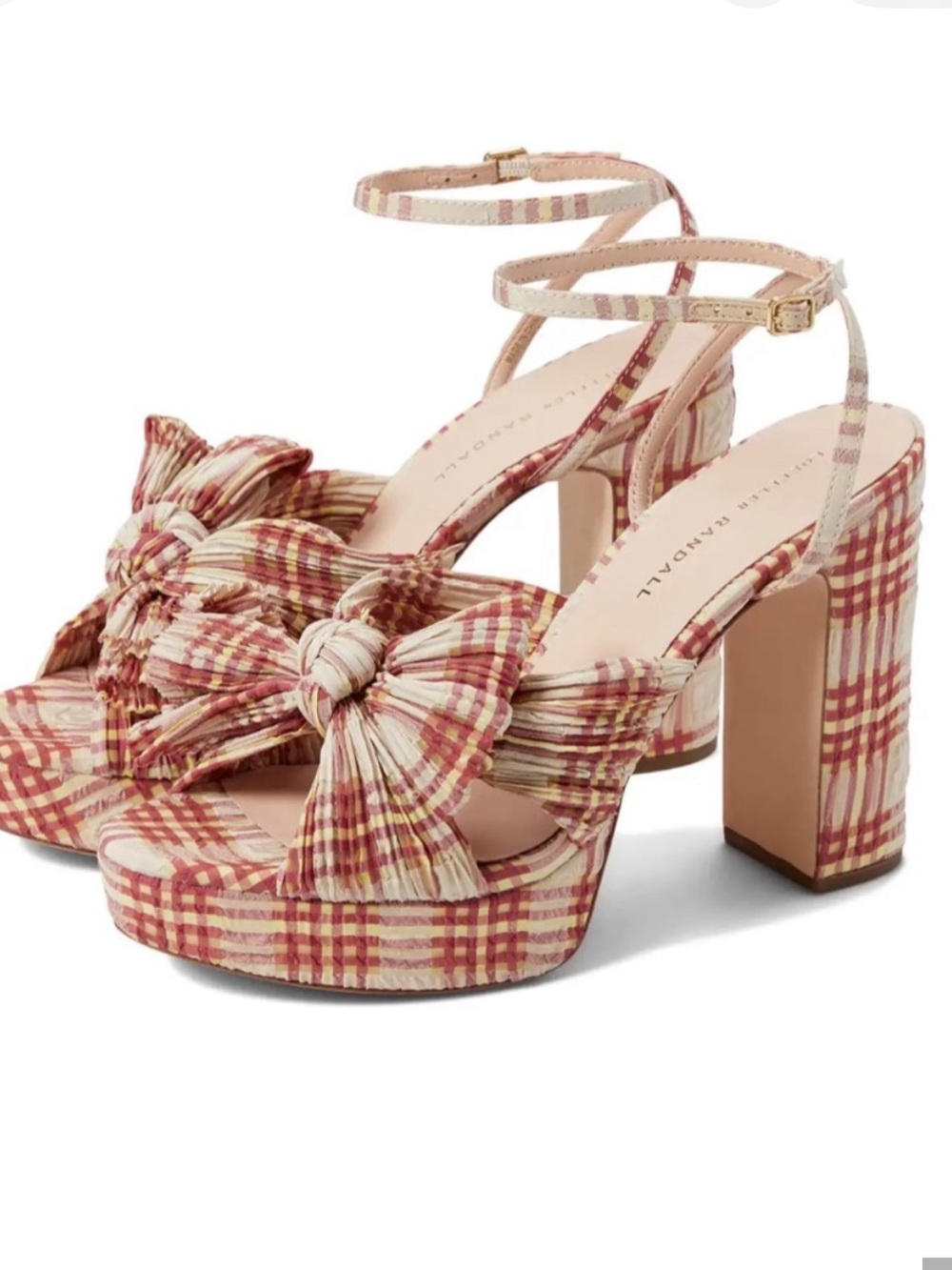 LOEFFLER RANDALL
Natalia Platform Cranberry
Plaid size 9